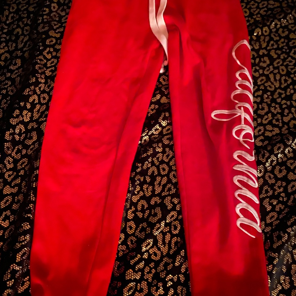Red California Sweatpants